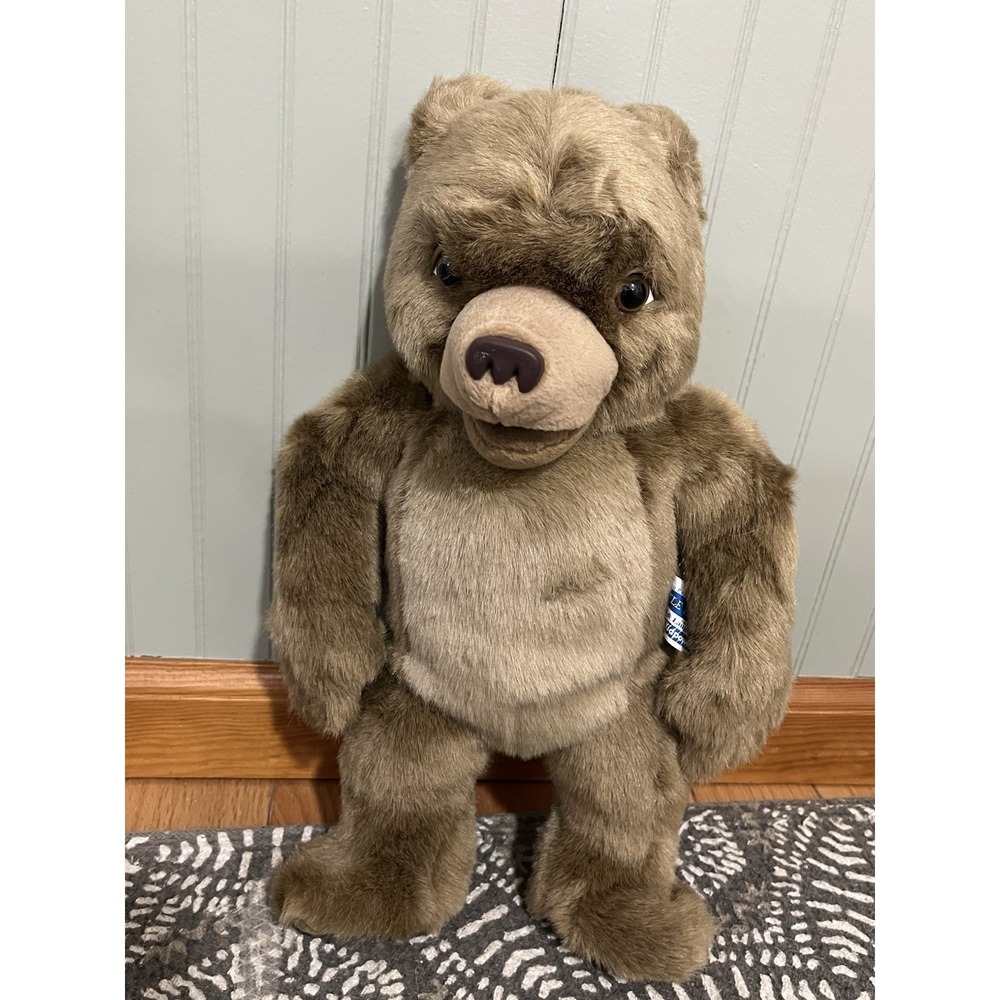 Maurice Sendak's Little Bear Talks & Laughs 15" Plush Vtg 1998 Kidpower Works
